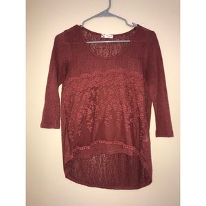 A midsleeve about a girl top